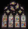 Kerk van de Cordeliers - Gebrandschilderd glas (© J.E)