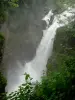 Gorges de la Langouette - Cascade (chute d'eau) de la rivière (la Saine)